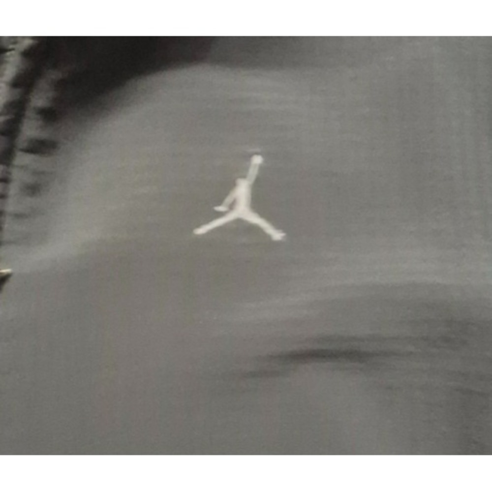 Nike Air Jordan Men's Long Sleeves Activewear Full Zip Black Jacket Sz M Y2K‎ - Picture 3 of 16